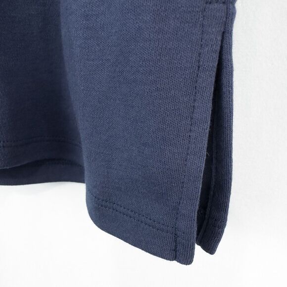 Alfred Dunner Nautical Studded Grommet SS Top Navy Blue Womens Petite Small - Picture 11 of 15